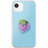 AVIZAR Ovitek za iPhone 17e s 3D motivom grozdja in dvignjenim robom, Modra, (5000275168) | Shoptok.si