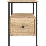  Noćni ormarići 2 kom boja hrasta 34x36x50 cm konstruirano drvo | shoptok.hr