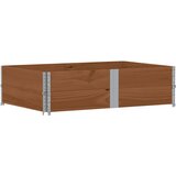  Vrtna sadilica smeđa 150x100 cm od borovine | shoptok.hr