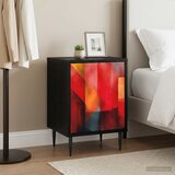  Noćni ormar HEESCH Crni hrast 36 x 33 x 51 cm Konstruirano drvo | shoptok.hr