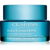 Clarins Hydra-Essentiel [HA²] Rich Cream dnevna krema za obraz suha koža 50 ml za ženske | Shoptok.si