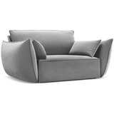 Mazzini Sofas Svetlo siv žameten fotelj Vanda – | Shoptok.si