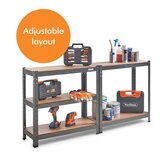Vonhaus Regal Hammerite, 5 delni, 1.5 m | Shoptok.si