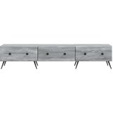  ormar Siva sonoma 147 x 34,5 x 30 cm Konstruirano drvo | shoptok.hr