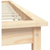  Okvir za krevet 120 x 200 cm od masivne borovine | shoptok.hr