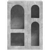  Kreveta Betonski sivi 59 x 35 x 80.5 cm Konstruirano drvo | shoptok.hr