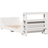 vidaXL Okvir kreveta bez madraca bijeli 90 x 200 cm masivna borovina | shoptok.hr