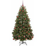  Umjetno božićno drvce Zelena 180 cm PVC i metal | shoptok.hr