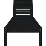  Ležalnik 2 kosa črn 199,5x60x74 cm trdna borovina - - črna - 31.5 - N/A - 2025--Uvoz_4 | Shoptok.si