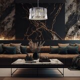  Luster na lancu RITZ 12xE14/40W/230V prečnik 54 cm sjajni hrom | Eponuda.com