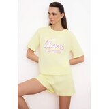 TRENDYOLMILLA Ženski set pidžame Thmss25Pt00244, Žuti | Eponuda.com