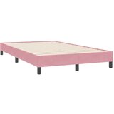 Box Spring postelja z vzmetnico Pink 120x220 cm Velvet, (5000127123) | Shoptok.si