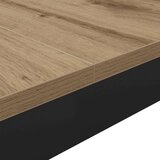  Jedilne mize 2 pcs 200 x 100 x 75 cm Konstruiran les, (5000269127) | Shoptok.si