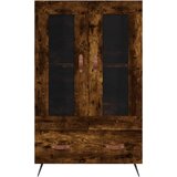  Visoka komoda boja hrasta 69,5 x 31 x 115 cm konstruirano drvo | shoptok.hr
