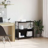  Knjižni ormar Crna hrast 80x30x78 5 cm Tehničko drvo | shoptok.hr