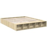  The Living Store Posteljni okvir sonoma hrast 180x200 cm inženirski les - Posteljni Okvir, (21496681) | Shoptok.si