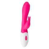 EasyToys - Vibe Collection Silikonski rabbit vibrator, roza | Shoptok.si