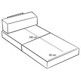 Atelier Del Sofa Kutna sofa Comfort Mini, 190x95x75 cm, Antracit | Eponuda.ba