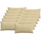  Presvlaka za jastuk 12 pcs ALMELO Siva zelena 40 x 80 cm Kord | shoptok.hr