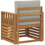  Set vanjskih sofa s jastukom Prirodna 71 x 63 x 73 cm | shoptok.hr