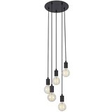 Markslöjd Črna viseča luč Markslöjd Sky, ø 32 cm | Shoptok.si
