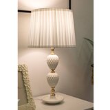 Mauro Ferretti Bijela stolna lampa s tekstilnim sjenilom (visina 57 cm) Torre – | shoptok.hr