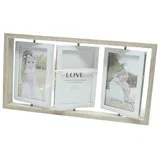 Ram za 3 slike HW193-3-B N25, Rotacioni, 10x15 cm, Hrast