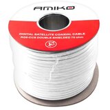 Amiko Koaksijalni kabel RG-6, CCS, 90dB, 100 met., motalica - RG6/90db - 100m REEL | Shoptok.si