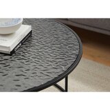 Livetastic Klubska Miza Black, Črna, Ø 80cm | Shoptok.si