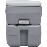  Prenosno stranišče za kamping sivo 20+10 L | Shoptok.si