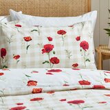 Catherine Lansfield Rdeča enojna posteljnina 135x200 cm Poppy &amp;ndash; Slike