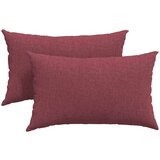vidaXL jastučići za sofu 2 pcs vinska crvena 50 x 30 cm tkanina | shoptok.hr