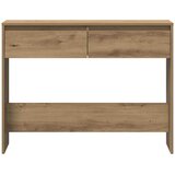  Konzolni stol Artisan hrast 100x35x76,5 cm izrađeno drvo | shoptok.hr