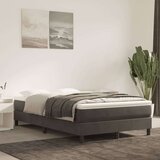  Madrac s oprugama tamnosivi 120x200x20 cm baršunasti Cijene