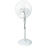 PROKLIMA Stoječi ventilator (Bele barve, 40 cm, 127 cm) productname.garantie.plussign BAUHAUS garancija 5 let za naprave na električni ali motorni pogon | Shoptok.si