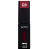 Gabriella Salvete Matte Lips mat tekuća ruž za usne 4.5 ml Nijansa 106 red moon cijene