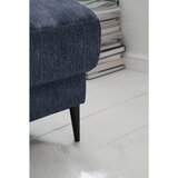 Pure Home Lifestyle SEDEŽNA GARNITURA, gladka tkanina temno modra | Shoptok.si