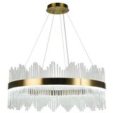  LED prigušiva luster na sajli LED/110W/230V 3000-6500K zlatna + daljinski upravljač | Eponuda.com