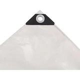 Zaščitna ponjava 650 g/m² 3x6 m bela, (20821437)