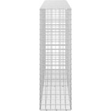  Gabion s žicom debljine 3,5 mm i mrežom 5x5 cm 200x30x100 cm | shoptok.hr
