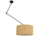  LED podesiv luster na šipci GORTA 1xE27/60W/230V juta | Eponuda.com
