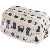 Školski set pernica Crne mačke Bijele 21cm | shoptok.hr