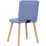  Jedilni stoli 4 kosi Jeans Blue Fabric, (21822148) | Shoptok.si