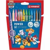 : Paw Patrol Power debeli vrh filc olovka set od 12 komada