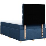 vidaXL Krevet s oprugama i madracem plavi 120 x 190 cm od tkanine | shoptok.hr
