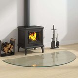 Staklena ploča za kamin polukružna 1200 x 600 mm | shoptok.hr