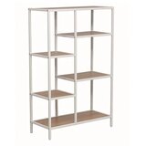 Molarem Home Regal COSTA B - lamelirana ploča - hrast/bijela | shoptok.hr