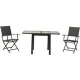 Gardenson Vrertni Set Florenz, 3-Delni, Raztegljiva Miza | Shoptok.si