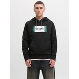 Jack & Jones Majica 'JJHAYATO' zelena / črna / bela | Shoptok.si