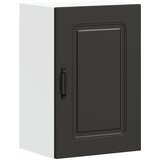 Maison Chic Kuhinjska stenska omarica - Kuhinjska omarica Kalmar črna inženirski les iu648, (22063740) | Shoptok.si